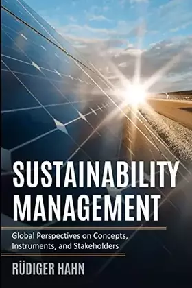 Couverture du produit · Sustainability Management: Global Perspectives on Concepts, Instruments, and Stakeholders