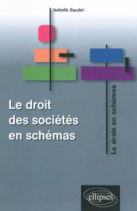 Couverture du produit · Le droit des sociétés en schémas