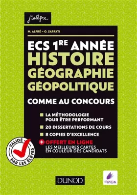 Couverture du produit · ECS 1re année - Histoire Géographie Géopolitique - Comme au concours: Comme au concours