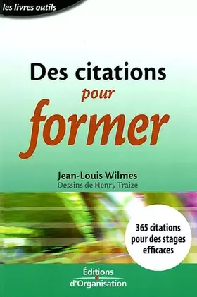 Couverture du produit · Des citations pour former
