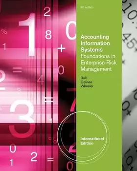 Couverture du produit · Accounting Information Systems: Foundations in Enterprise Risk Management by Richard B. Dull (2011-03-09)