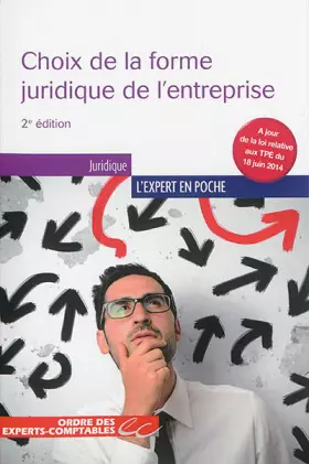 Couverture du produit · Choix de la forme juridique de l'entreprise
