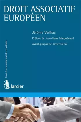 Couverture du produit · Droit associatif européen