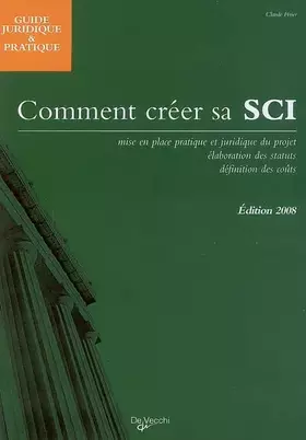 Couverture du produit · Comment créer sa SCI