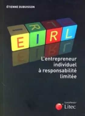 Couverture du produit · L'entrepreneur individuel à responsabilité limitée