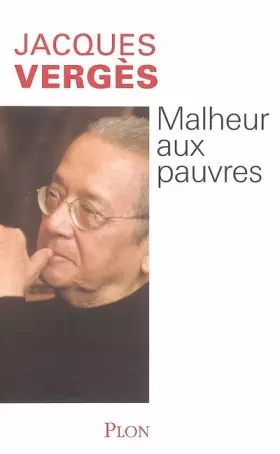 Couverture du produit · Malheur aux pauvres