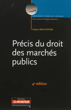 Couverture du produit · Précis du droit des marchés publics