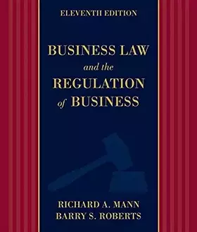 Couverture du produit · Business Law and the Regulation of Business