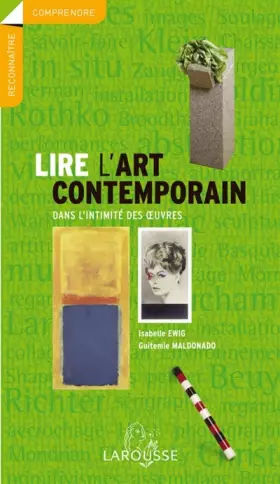 Couverture du produit · Lire l'art contemporain