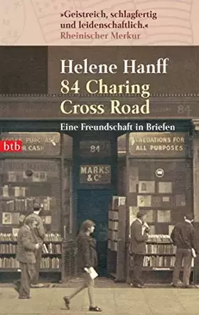 Couverture du produit · 84, Charing Cross Road: Eine Freundschaft in Briefen