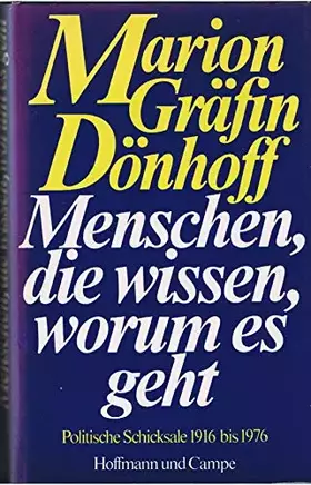 Couverture du produit · Menschen, die wissen, worum es geht