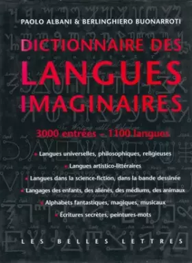Couverture du produit · Dictionnaire des langues imaginaires