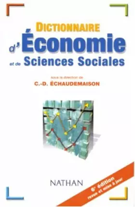 Couverture du produit · Dictionnaire d'économie et de sciences sociales