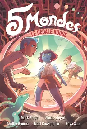 Couverture du produit · 5 Mondes (Tome 3-Le dédale rouge): Le chant de l'ambre