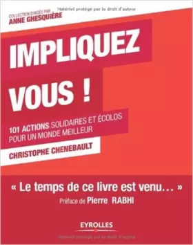 Couverture du produit · Impliquez-vous ! 101 actions solidaires et écolos pour un monde meilleur