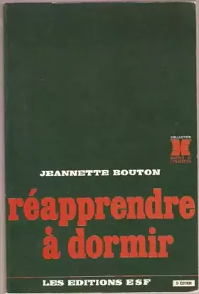 Couverture du produit · Réapprendre à dormir