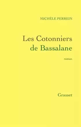 Couverture du produit · Les Cotonniers de Bassalane