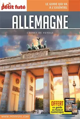 Couverture du produit · Guide Allemagne 2018 Carnet Petit Futé