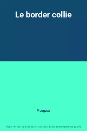 Couverture du produit · Le border collie