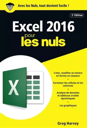 Couverture du produit · Excel 2016 pour les Nuls poche, 2e édition