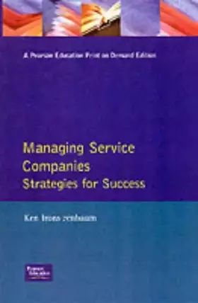 Couverture du produit · Managing Service Companies