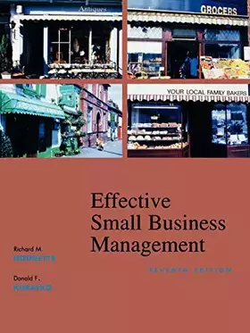 Couverture du produit · Effective Small Business Management