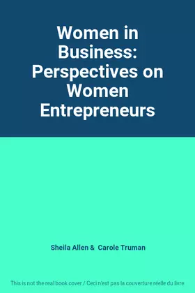 Couverture du produit · Women in Business: Perspectives on Women Entrepreneurs