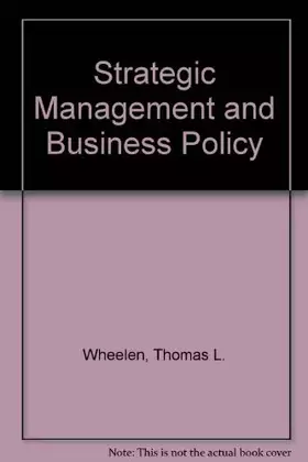 Couverture du produit · Strategic Management and Business Policy