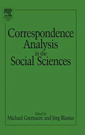 Couverture du produit · Correspondence Analysis in the Social Sciences