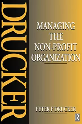 Couverture du produit · Managing the Non-Profit Organization