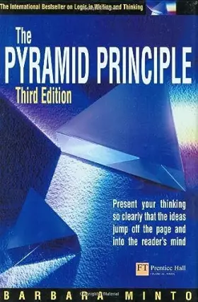 Couverture du produit · The Pyramid Principle: Logic in Writing & Thinking
