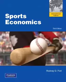 Couverture du produit · Sports Economics: International Edition