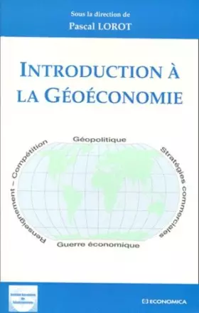 Couverture du produit · Introduction à la géoéconomie