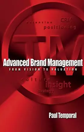 Couverture du produit · Advanced Brand Management: From Vision to Valuation