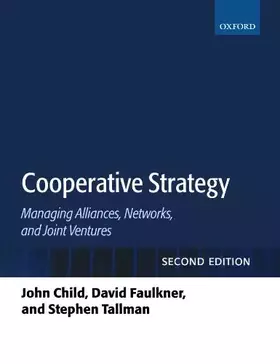 Couverture du produit · Cooperative Strategy: Managing Alliances, Networks, and Joint Ventures