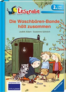 Couverture du produit · Leserabe - 2. Lesestufe: Die Waschbären-Bande hält zusammen
