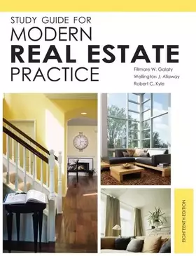 Couverture du produit · Study Guide for Modern Real Estate Practice, 18th Edition