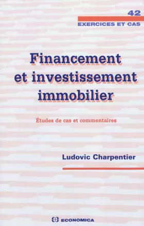 Couverture du produit · Financement et investissement immobilier