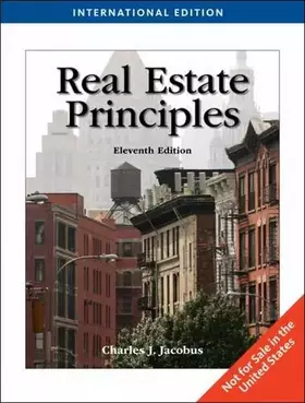 Couverture du produit · Real Estate Principles, International Edition