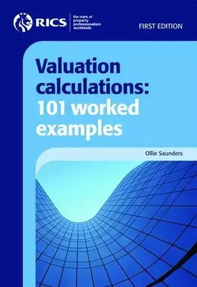 Couverture du produit · Valuation Calculations - 101 Worked Examples