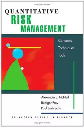 Couverture du produit · Quantitative Risk Management - Concepts, Techniques, and Tools