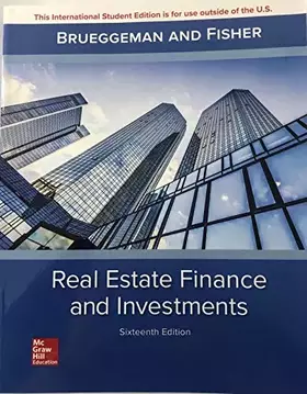 Couverture du produit · Real Estate Finance & Investments
