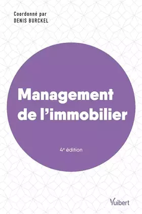 Couverture du produit · Management de l'immobilier