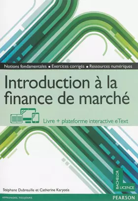 Couverture du produit · INTRODUCTION A LA FINANCE DE MARCHE