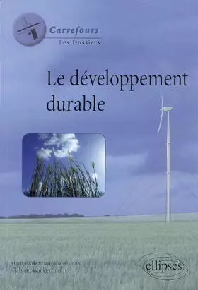 Couverture du produit · Le développement durable