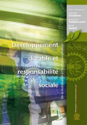 Couverture du produit · Développement durable et responsabilité sociale: De la mobilisation à l'institutionnalisation