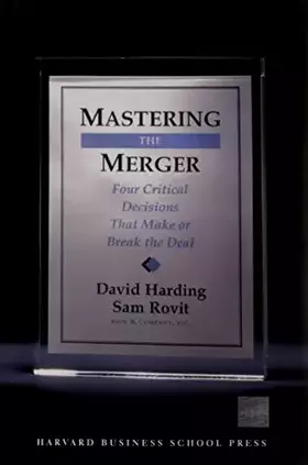 Couverture du produit · Mastering the Merger