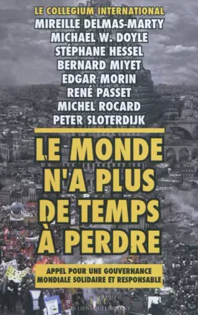 Couverture du produit · Le monde n'a plus de temps à perdre