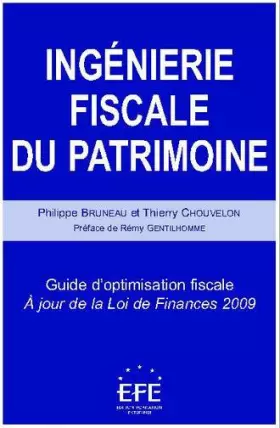 Couverture du produit · Ingénierie fiscale du patrimoine : Guide d'optimisation fiscale
