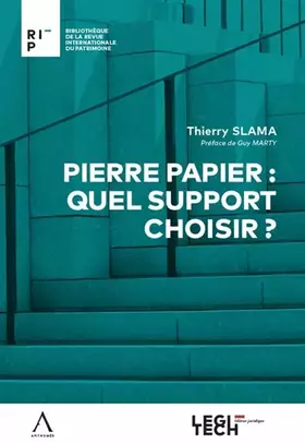 Couverture du produit · Pierre papier : quel support choisir ?